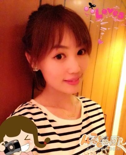 王宝强女儿正面照曝光 公园玩耍