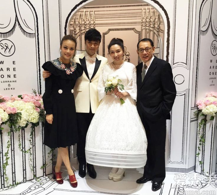 古巨基大婚!姐弟恋21年新娘感动哭成泪人_古巨基老婆