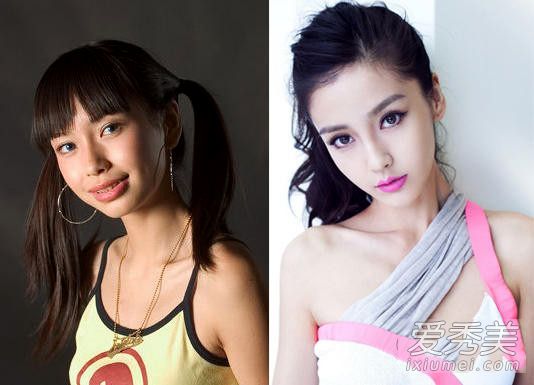 昆凌张馨予张俪 女星整容前丑照大曝光_女星整容对比照