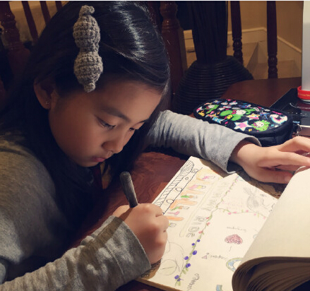 孙俪儿女涂鸦造限量家具 孩子乱画怎么办?