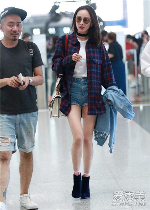 168cm的杨幂跟165cm的刘诗诗一样高!女星身高都掺水_女明星真实身材