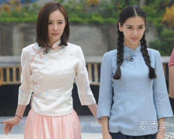168cm的杨幂跟165cm的刘诗诗一样高!女星身高都掺水_女明星真实身材