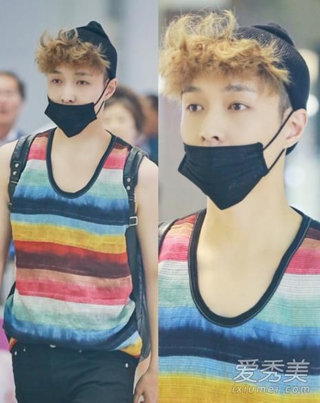 张艺兴彩虹背心是什么牌子 张艺兴同款彩虹背心