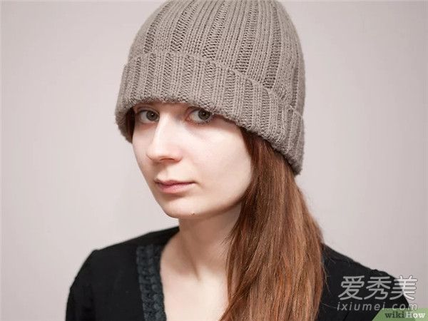 毛线帽怎么戴好看图片 冬天凹出最in造型