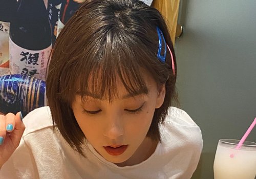 短发这么梳纹理实在太好看 没有瑕疵的短发梳法少不了纹理特色