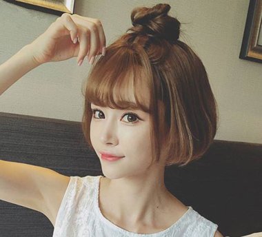 焦糖棕色头发色板图片 棕色系列的头发色板