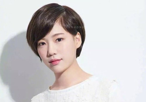 最新韩式中性学院风短发剪法 少女做个中性短发到底有多乖