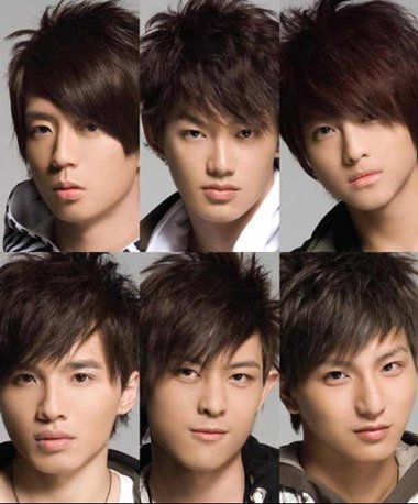 男生桃心刘海发型 桃心发型教程