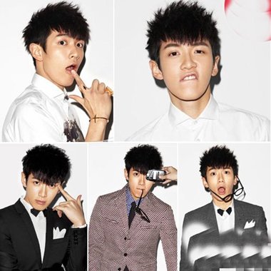 男生桃心刘海发型 桃心发型教程