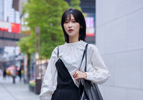 剪短发能改运哟! 新年额头高下巴短女生get短发开启开挂人生