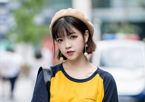 剪短发能改运哟! 新年额头高下巴短女生get短发开启开挂人生