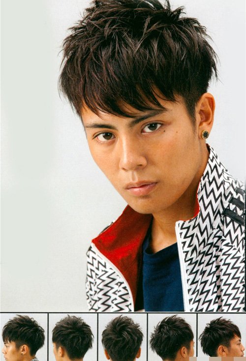长脸男生剃毛碎短发大全 帅爆时尚圈的短发集合