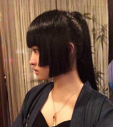 姬发式适合菱形脸吗 姬发式高马尾图片