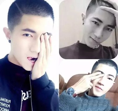 男生头发帅气线条 寸头刻痕线条多宽