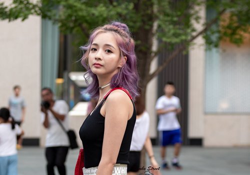 �߹�������ɫϵȾ��������� ������Ů��������ɫ����ͼƬ