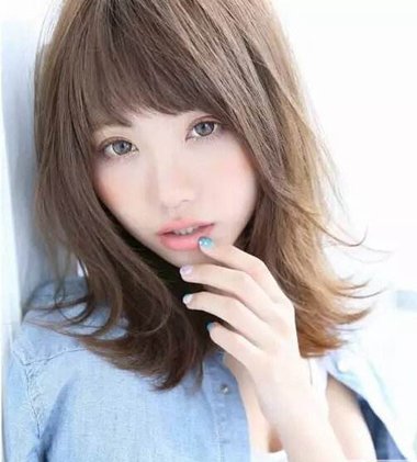 上庭长适合怎样的刘海 上庭长下庭短刘海发型