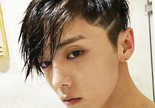 剃鬓角一时爽刮痕图案难倒造型师 男士头发两边刮痕图案设计去繁求简