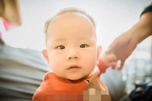 8个月男宝宝理发头型图片 男婴儿适合的短头发造型