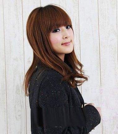 多长的头发可以烫大卷 头发下半部烫大卷图片