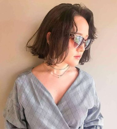 发尾外翘的短发发型 2023短发外翘