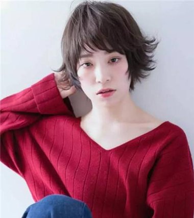 发尾外翘的短发发型 2023短发外翘