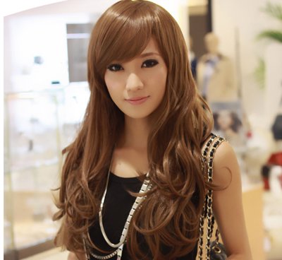 2023咖啡色头发图片 蜜糖咖啡色头发图片