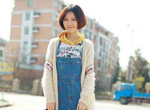 好喜欢短发可一直也没找到合适的 突然发现假小子中性短发超帅